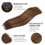 Tinashe hair highlight brown clip ins (3)