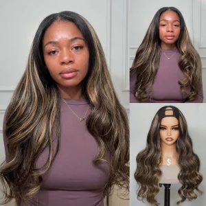Tinashe hair highlight u part wig (2)