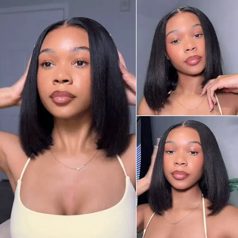 Tinashe hair yaki straight bob wig (3)