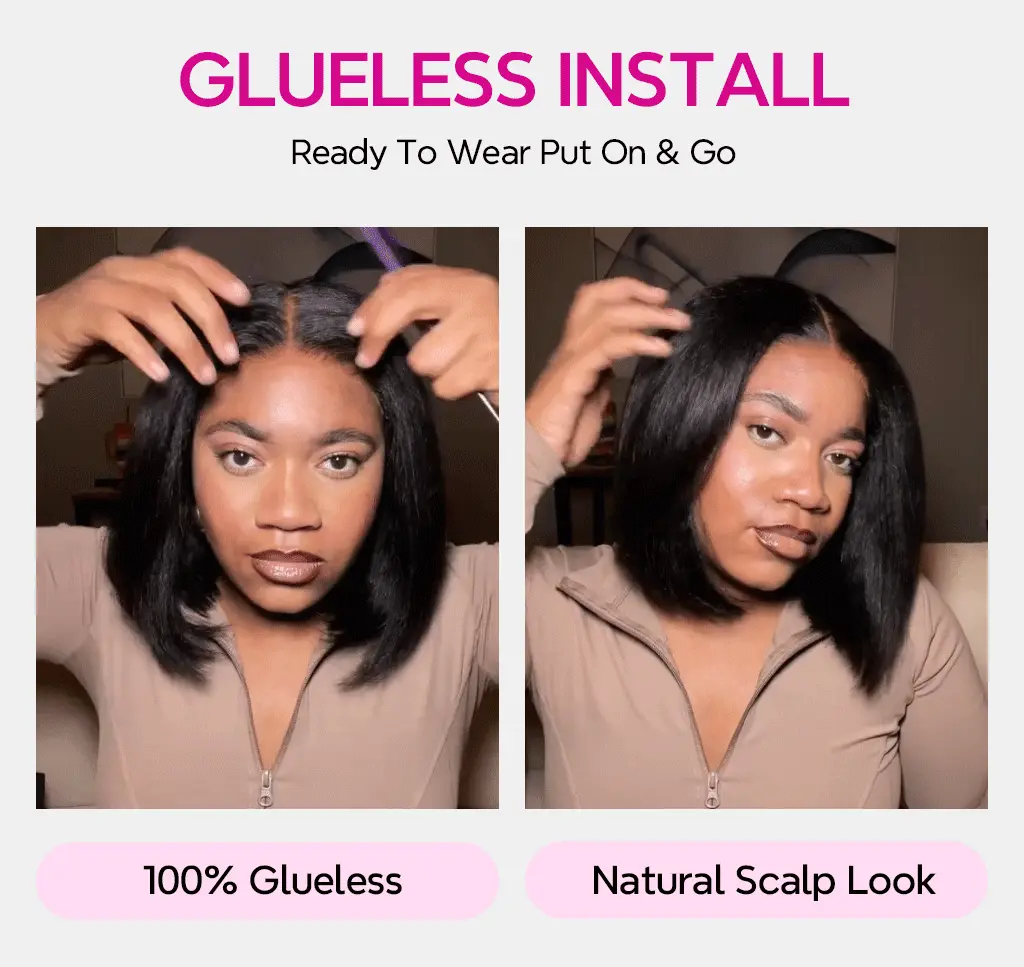 Tinashe hair kinky straight wig details (2)