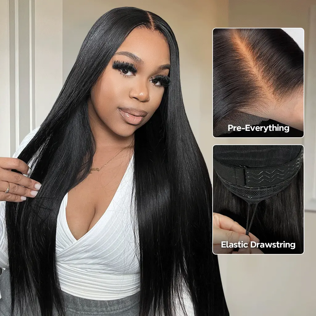 Tinashe hair straight pull go srawstring wig