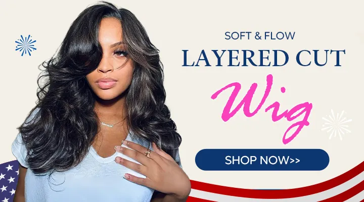 Layered wig