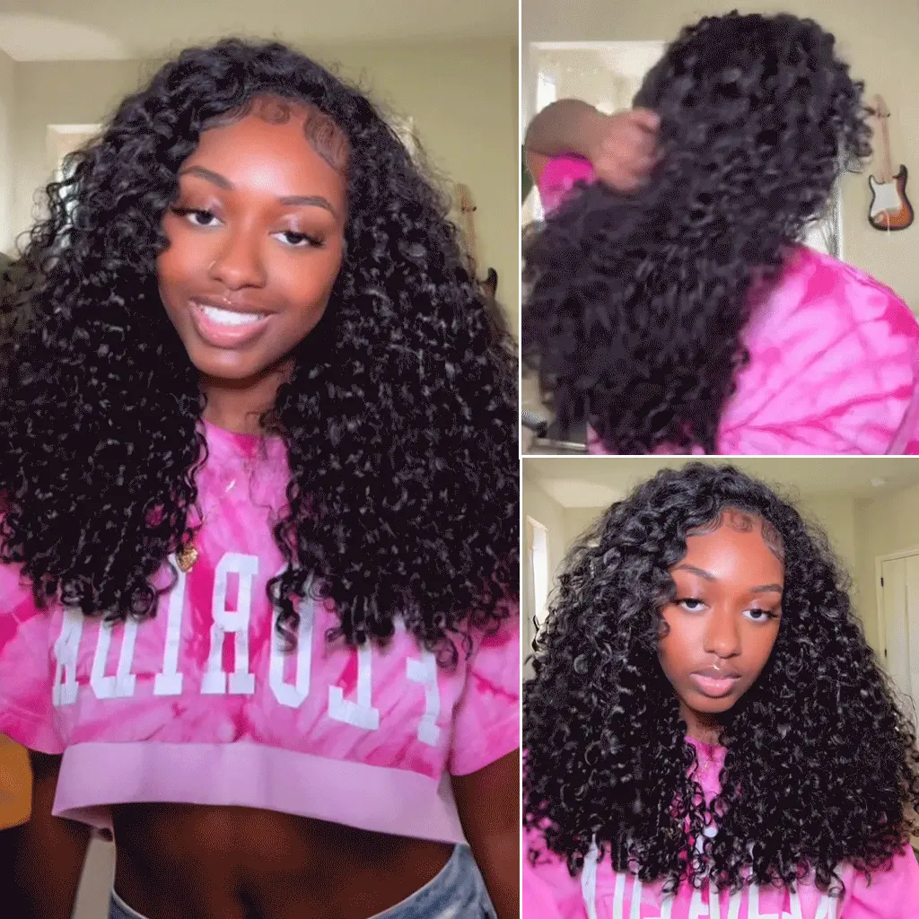 Tinashe hair Bouncy deep wave half wig