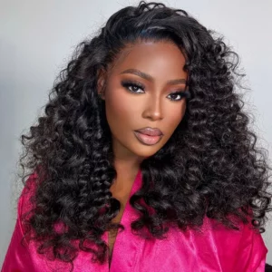 Tinashe hair Wand curly lace wig (2)