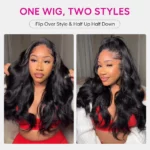 Tinashe hair Yaki Loose Half Wig 3