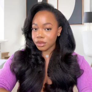Tinashe hair layered yaki body half wig (1)