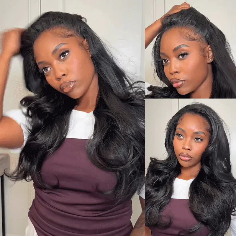 Tinashe hair yaki loose wave half wig