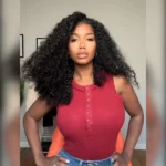 Tinashe Hair Burmese Curly half wig