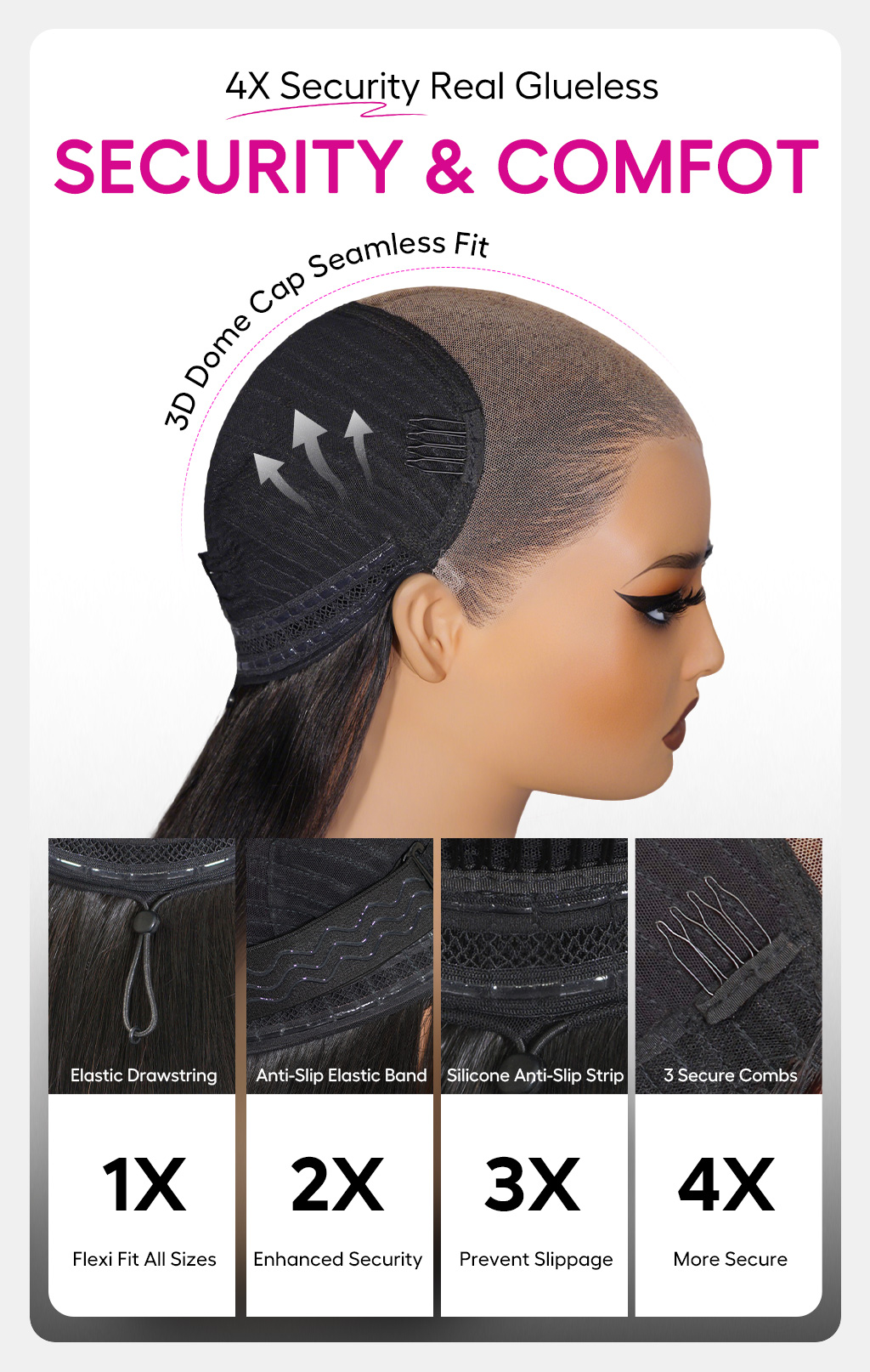 Tinashe hair pull go 13x6 lace wig details 2