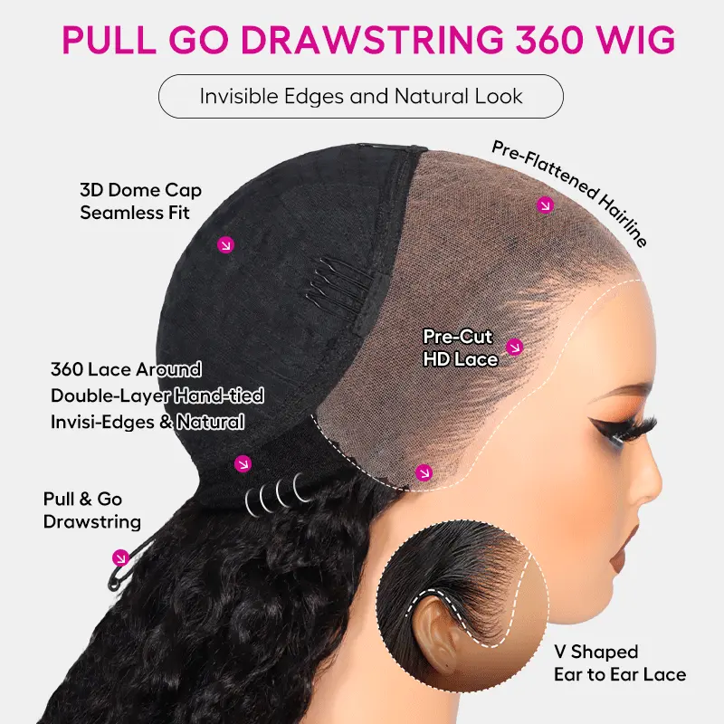 Tinashe hair pull go 360 wig details 01