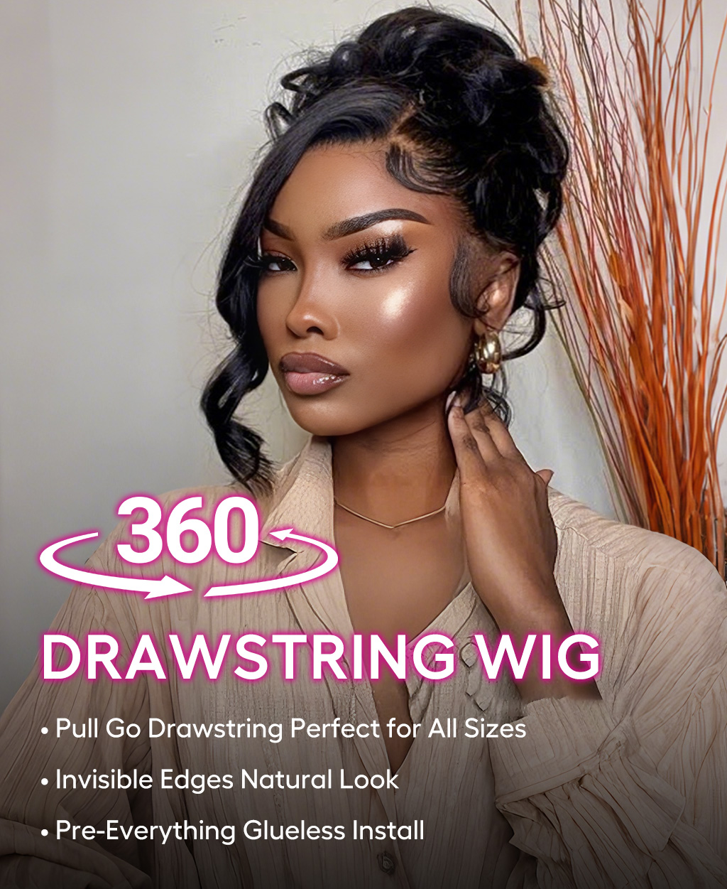 Tinashe hair pull go 360 wig details