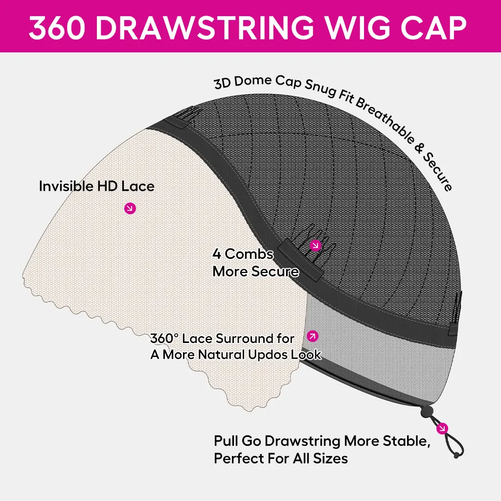 Tinashe hair pull go drawstring 360 wig details (1)