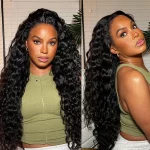 Tinashe hair beach curly half wig (10)
