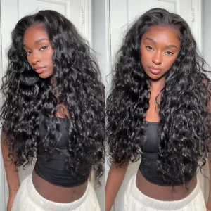 Tinashe hair beach curly half wig (2)