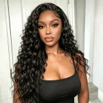 Tinashe hair beach curly half wig (3)