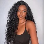 Tinashe hair beach curly half wig 6