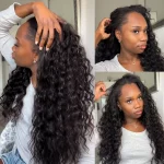 Tinashe hair beach curly half wig (9)