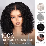 Tinashe hair bouncy deep wave short wig 3