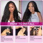 Tinashe hair bulk hair install