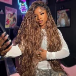 Tinashe hair highlight bulk hair (2)