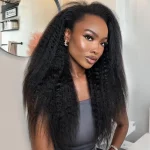 Tinashe hair kinky straight half wig (8)