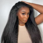 Tinashe hair kinky straight half wigs 1