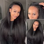Tinashe hair kinky straight half wigs 2