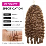 Tinashe hair highlight burmese curly crochet hair