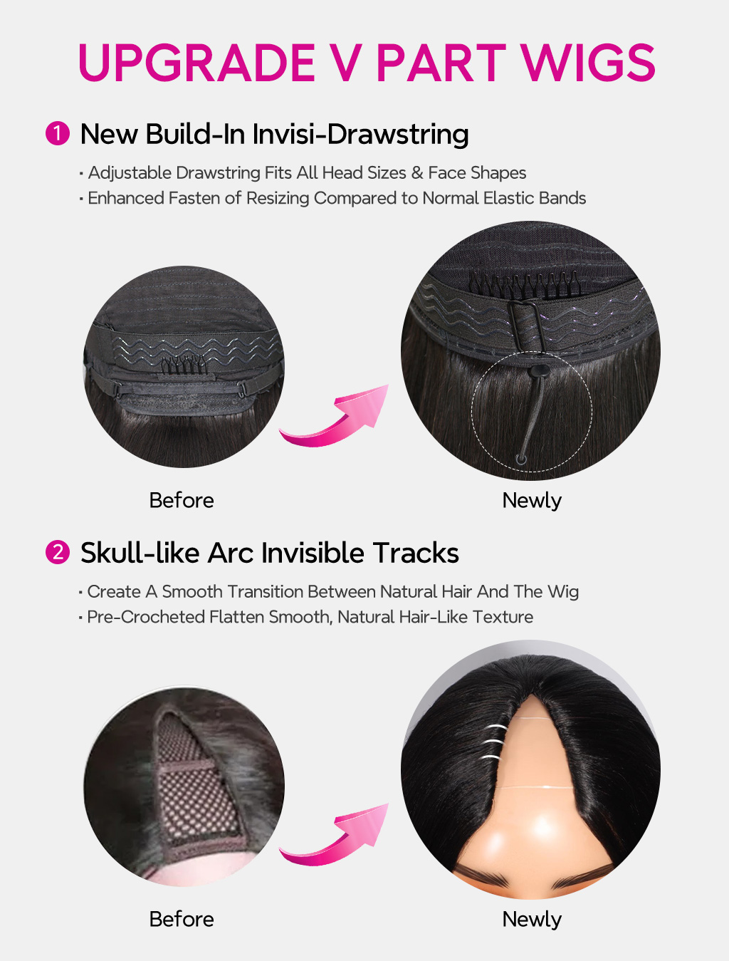 Tinashe hair v part wig detail (5)