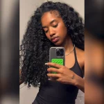 Tinashe Hair Indian curly half wig 9