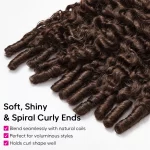 Tinashe hair dark brown burmese curly wig (10)