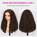Tinashe hair dark brown burmese curly wig (12)
