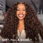 Tinashe hair dark brown burmese curly wig (6)