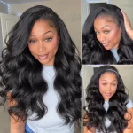 Tinashe hair kinky body wave half wig (2)